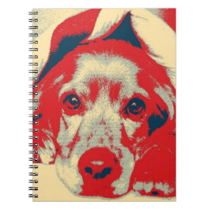 Cuaderno Coquetón inglés, perro, cachorro