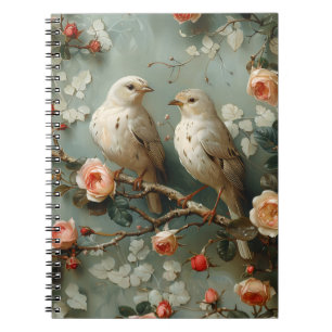 Cuaderno Coquette Birds Floral