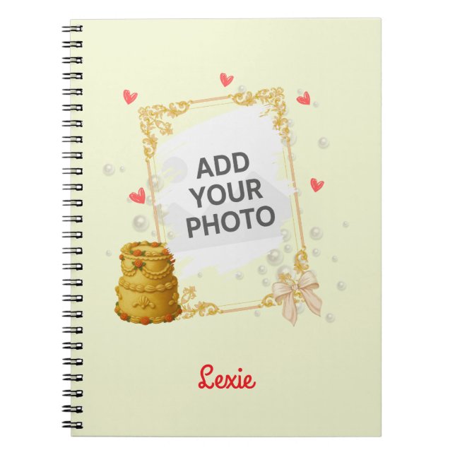 Cuaderno Coquette Birthday Notebook Gift (Frente)