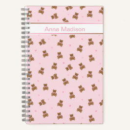 Cuaderno Coquette Teddy Bear Notebook