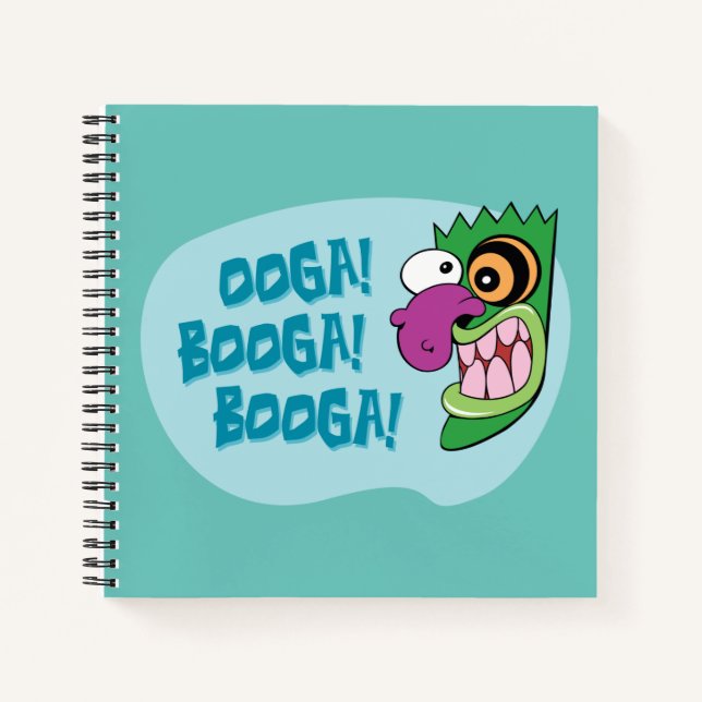 Cuaderno Coraje al perro cobarde | Booga Ooga Booga! (Anverso)