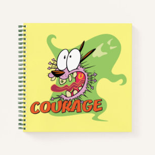 Cuaderno Coraje al perro cobarde   Gráfico fantasma