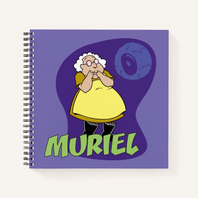 Cuaderno Coraje al perro cobarde | Muriel Graphic (Anverso)