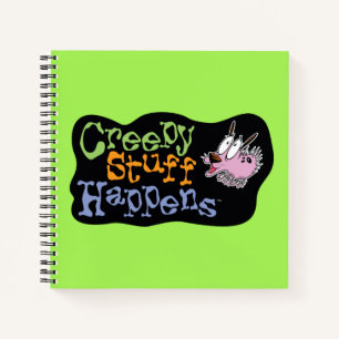 Cuaderno Coraje al perro cobarde   Sucede algo espeluznante