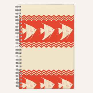 Cuaderno Coral Coastal Angelfish Stripes