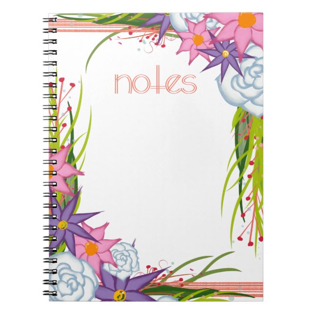 Cuaderno Coral Crush Notes Large (Frente)