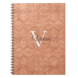 Cuaderno Coral oscuro