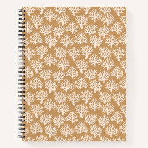 Cuaderno Coral Scribbles Brown