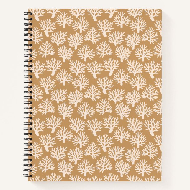 Cuaderno Coral Scribbles Brown (Anverso)