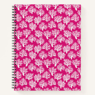 Cuaderno Coral Scribbles Vibrant Pink