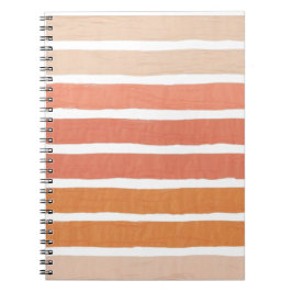 Cuaderno Coral Stripes Naranjas