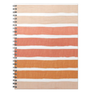Cuaderno Coral Stripes Naranjas