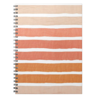 Cuaderno Coral Stripes Naranjas