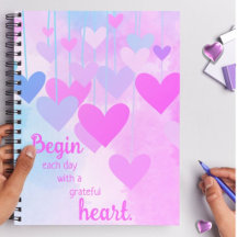 Corazón Agradecido Cota de Gratitud Rosa Púrpura A