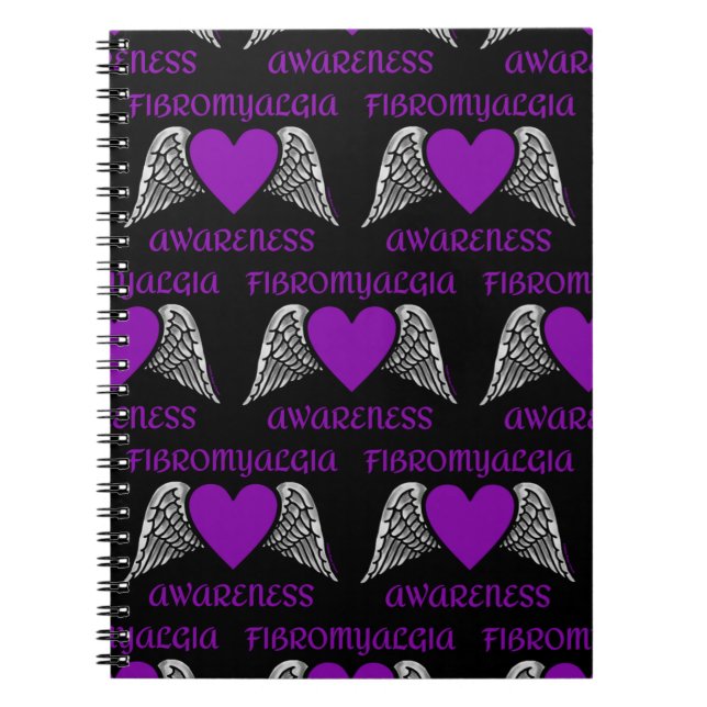 Cuaderno Corazón/Alas... Bloc de notas Fibro (Frente)
