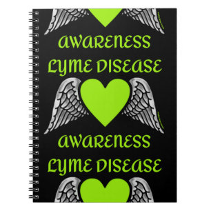 Cuaderno Corazón/Alas...Lyme Notebook