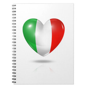 Cuaderno Corazón Amore italiano - Portátil