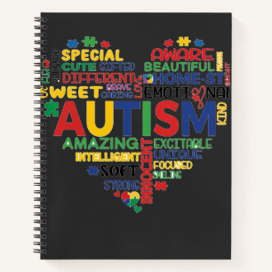 Cuaderno corazon autismo