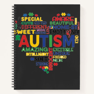Cuaderno corazon autismo