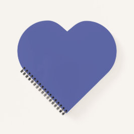 Cuaderno Corazón Azul de Cachemira