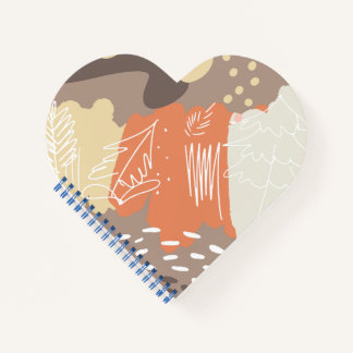 Cuaderno Corazón Boho