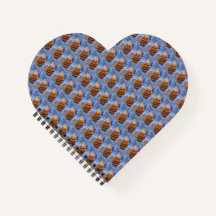 Cuaderno Corazón de Abejas Melíferas