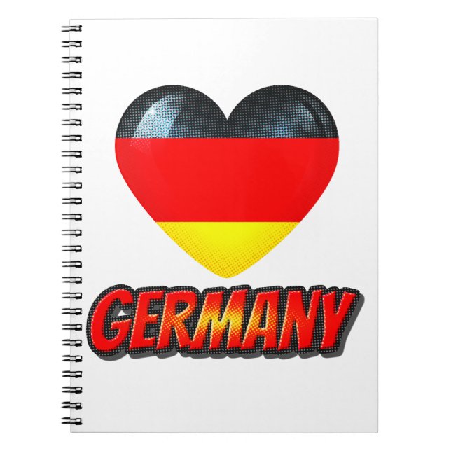 Cuaderno Corazón de Alemania (Frente)