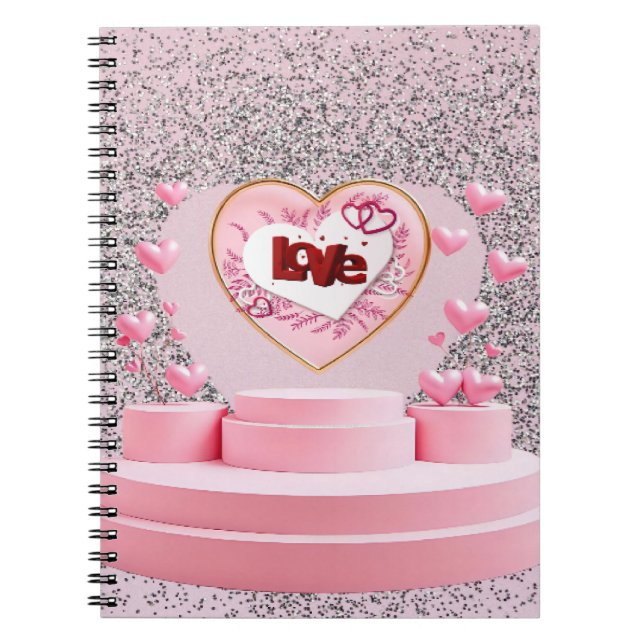 Cuaderno Corazón de amor (Frente)