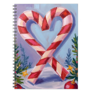 Cuaderno Corazón de Caramelo Feliz Navidad