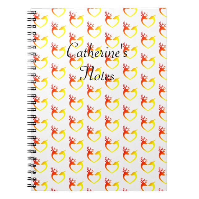 Cuaderno Corazón de Ciervo (Frente)
