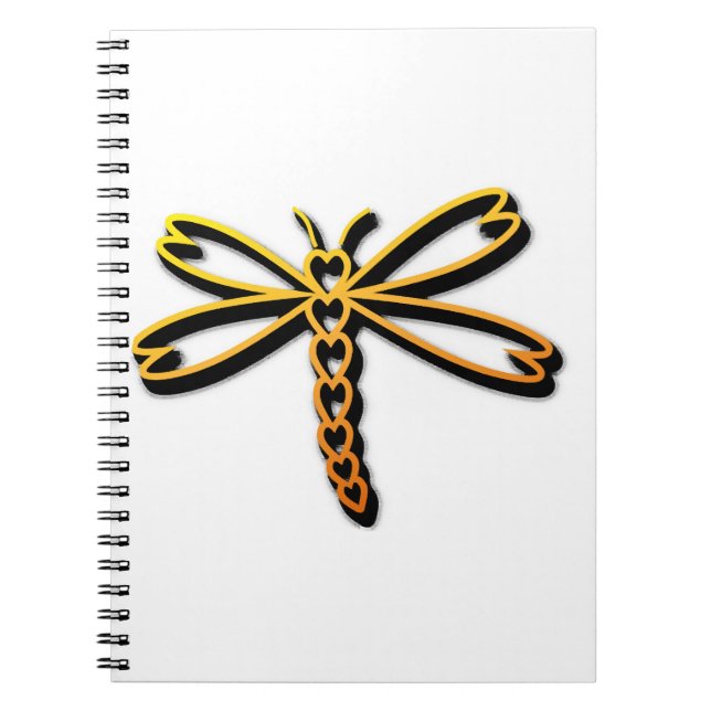 Cuaderno Corazón de la libélula (Frente)