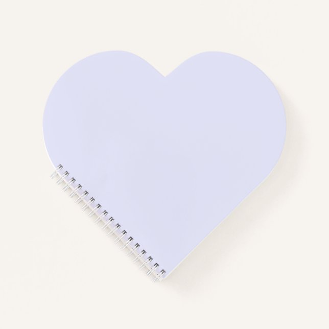 Cuaderno Corazón de lavanda (Anverso)