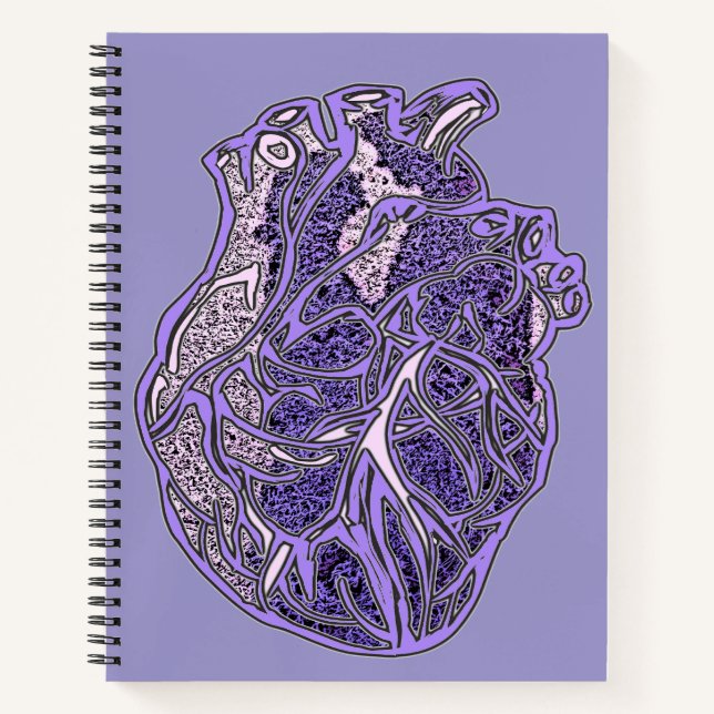 Cuaderno Corazón de los amantes (Anverso)