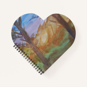 Cuaderno Corazón de los Árboles del Sol