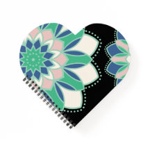 Corazón de Mandala Floral