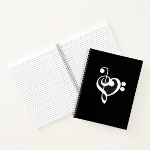 Cuaderno Corazón de Música - Amo la Música