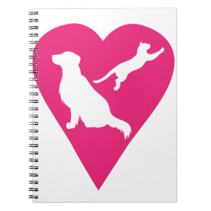 Cuaderno Corazón de perro y gato