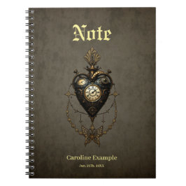 Cuaderno Corazón de vapor,