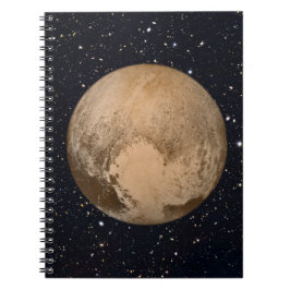 Cuaderno Corazón del cielo estrellado de Plutón