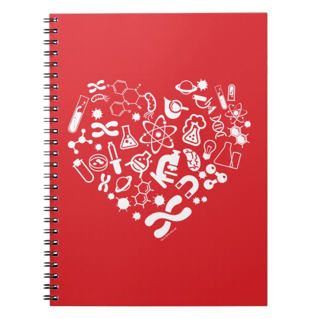 Cuaderno Corazón del espacio y de la ciencia (Frente)