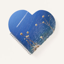 Cuaderno Corazón del Mar Azul Griego