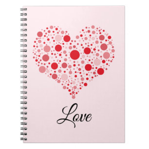 Cuaderno Corazón en Puntos