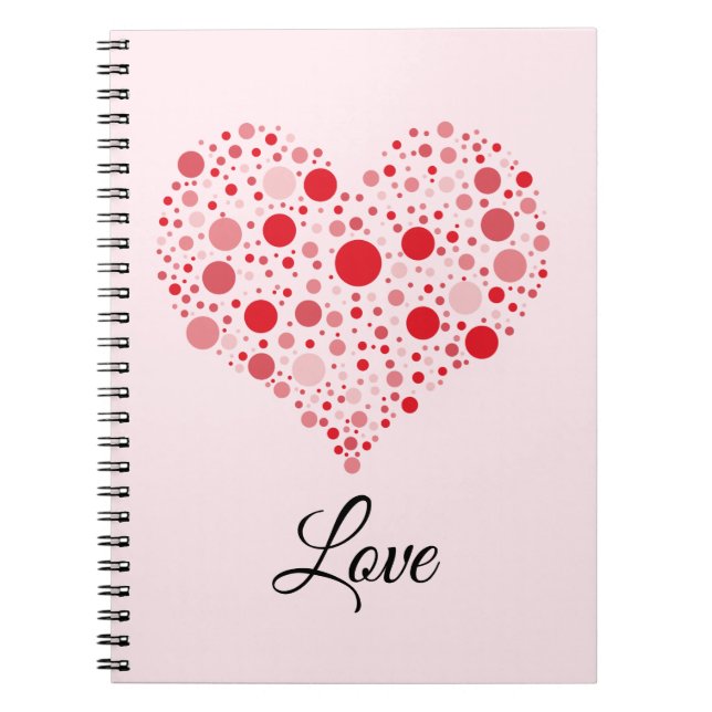 Cuaderno Corazón en Puntos (Frente)