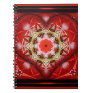 Cuaderno Corazón Enmarcado