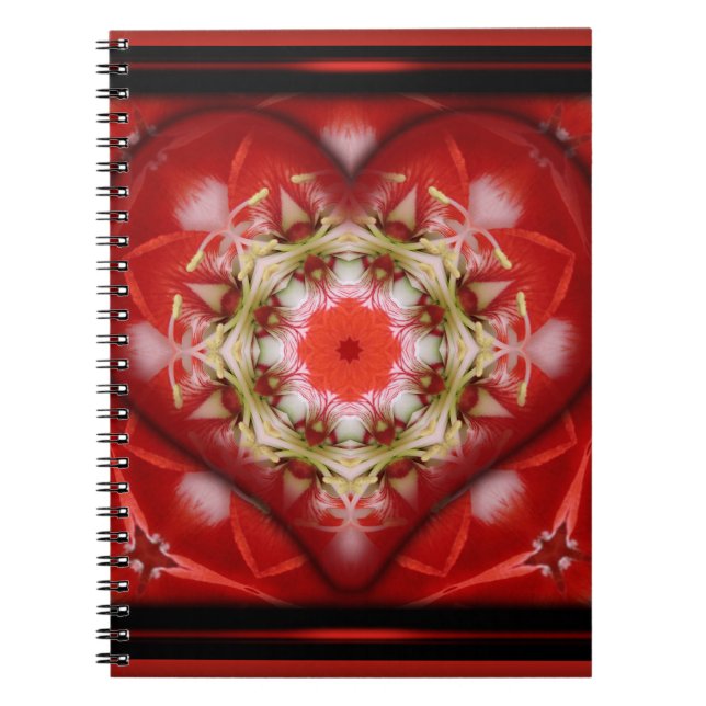 Cuaderno Corazón Enmarcado (Frente)