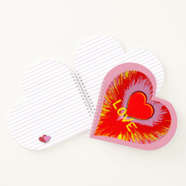 Cuaderno Corazón Estallando