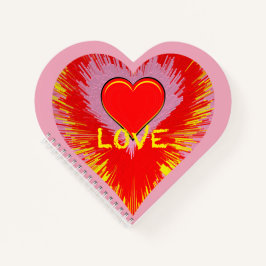 Cuaderno Corazón Estallando