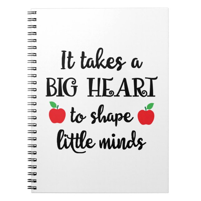 Cuaderno Corazón Grande (Frente)