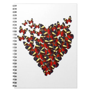 Cuaderno Corazón mariposa