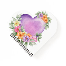 Corazón morado
